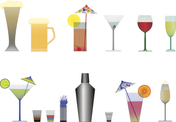 派对所有饮品(eps)图片下载