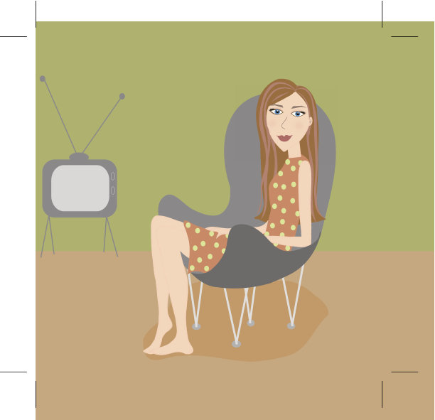 复古的女孩图片下载