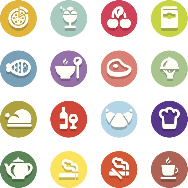 商业和图标集图片下载