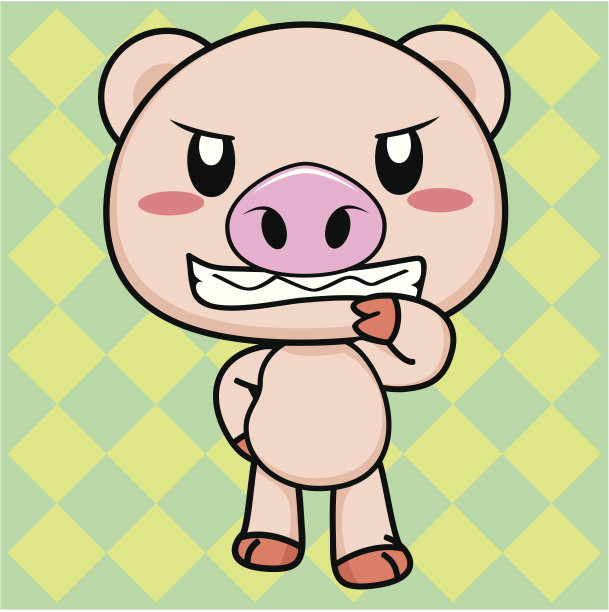 卡通猪图片下载