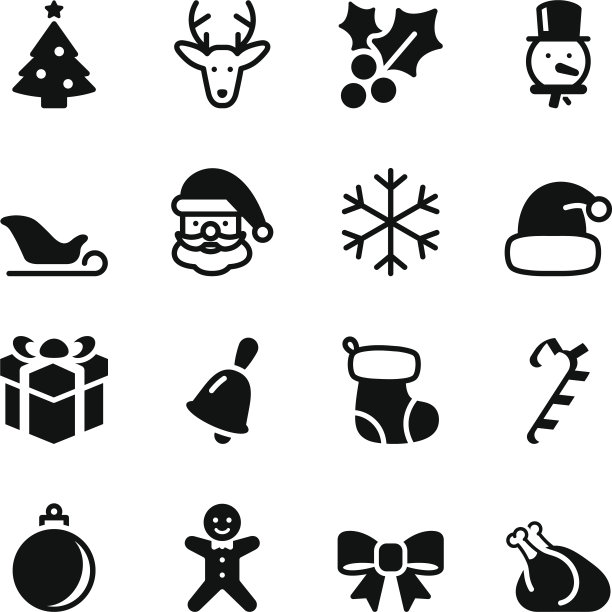 圣诞节的图标图片下载