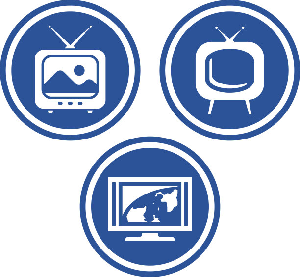 矢量图标-电视图片下载