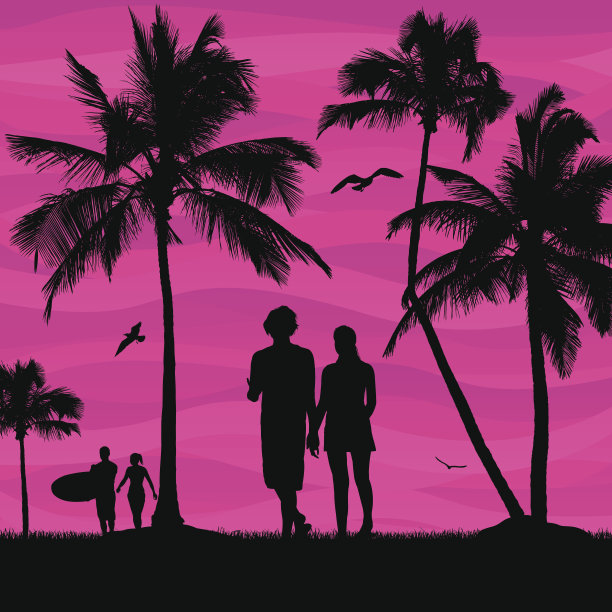 家人和朋友场景图片下载