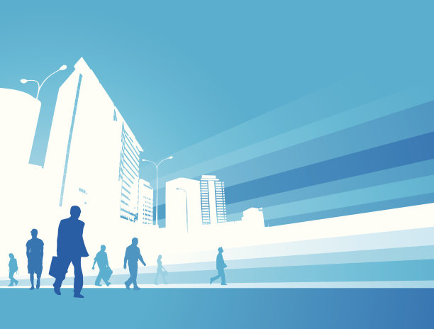 商业城市图片下载