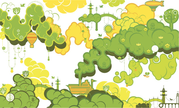 抽象的景观背景图片下载