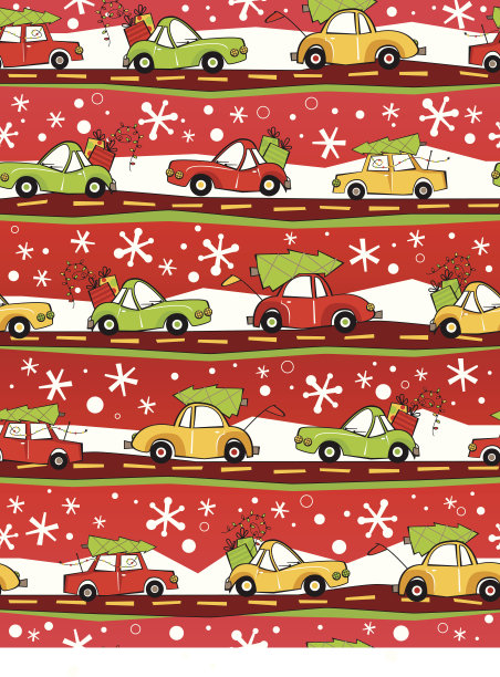 圣诞节的汽车图片下载