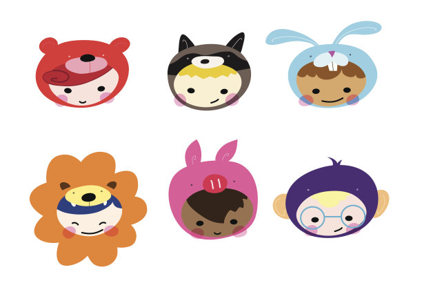 动物脸-交替图片下载