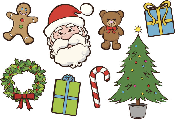 圣诞元素图片下载