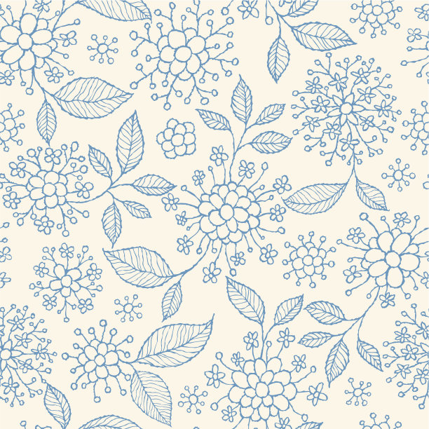 无缝的花卉图案图片下载