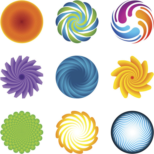 设计元素|圆集图片下载