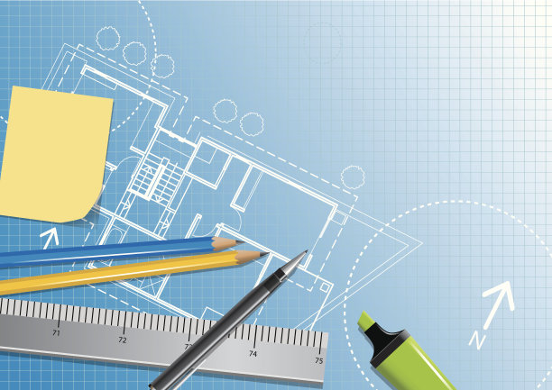 地板的计划蓝图图片下载