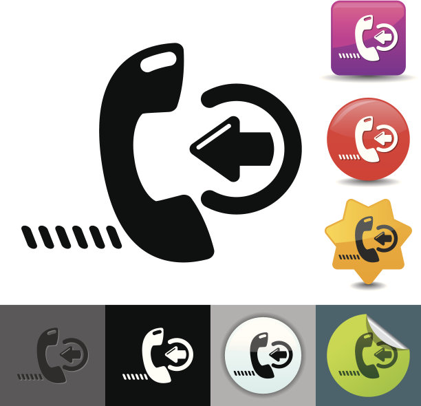 电话接收器图标|征集系列图片下载