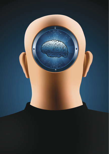 秃与大脑图片下载