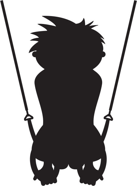 环上的体操运动员剪影图片下载