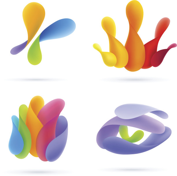 体积矢量设计元素图片下载