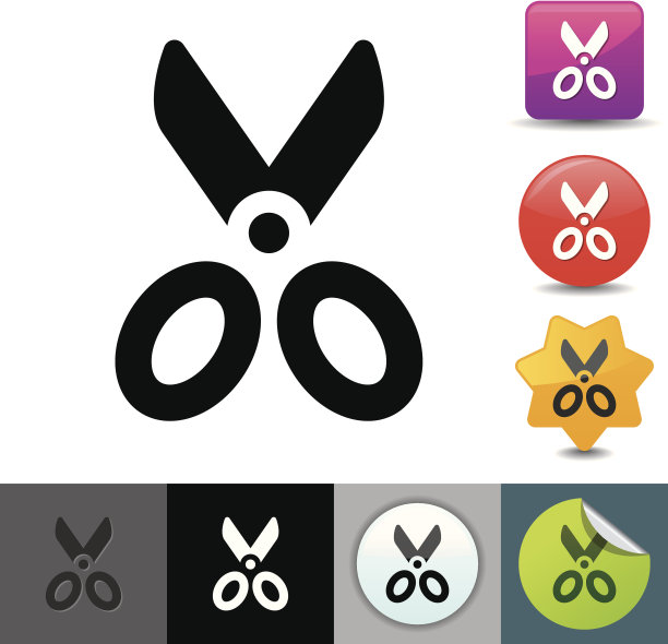 剪刀图标|征集系列图片下载