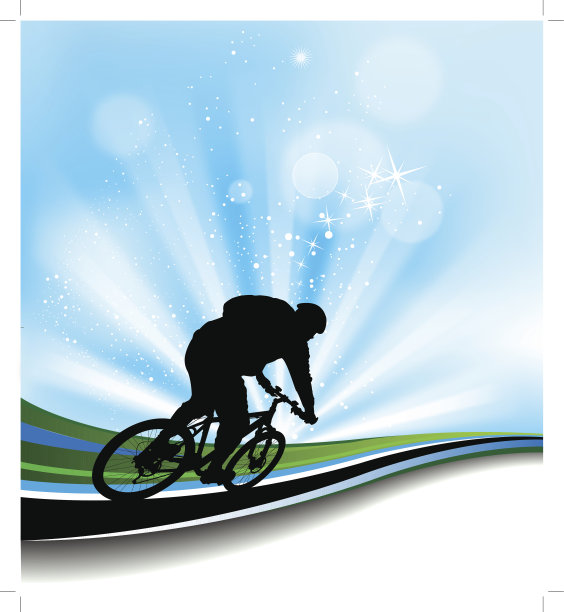 骑自行车的背景图片下载