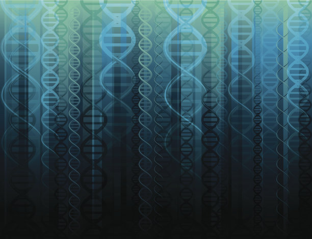 无缝的DNA背景图片下载