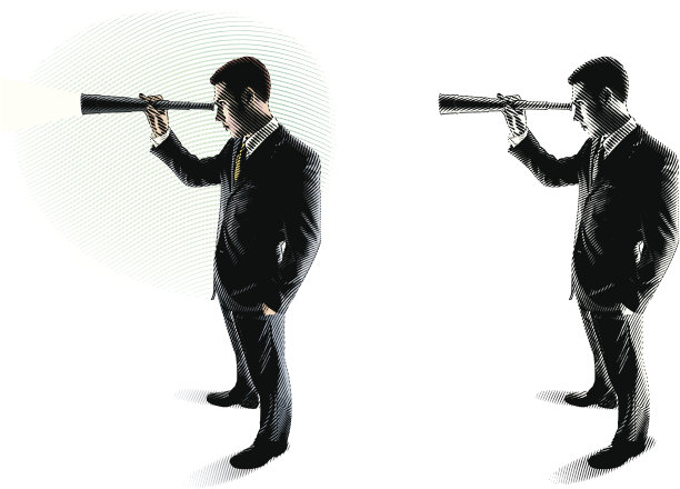 商人用望远镜搜索图片下载