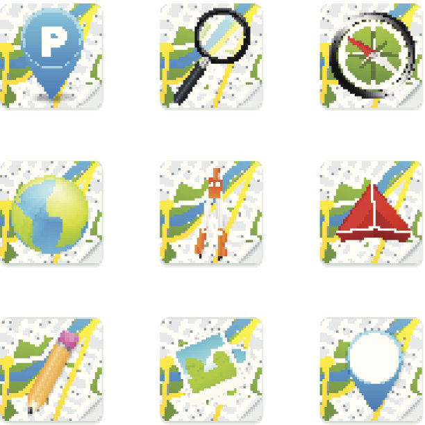 地图图标图片下载