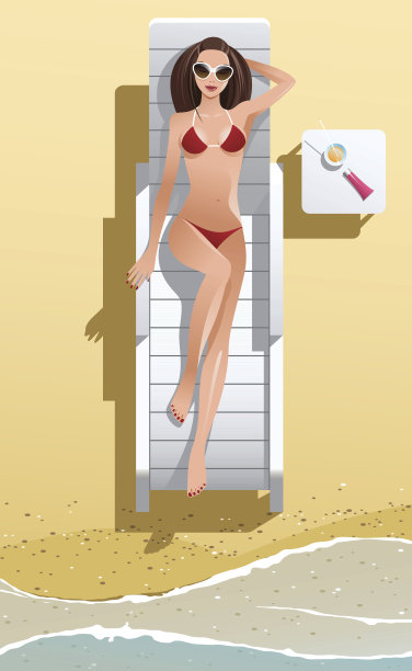 夏天的女孩图片下载