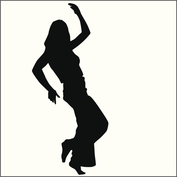 动作造型女孩12图片下载