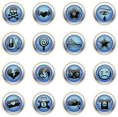 蓝色图标-图片下载