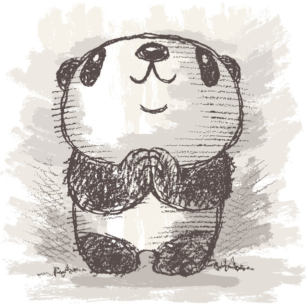 熊猫的祈祷图片下载