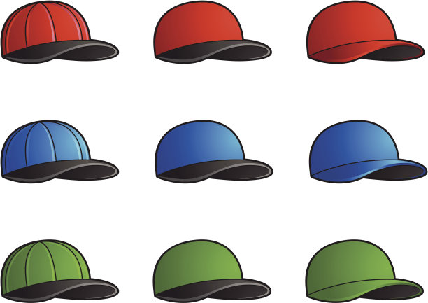 彩色帽子和帽子图片下载