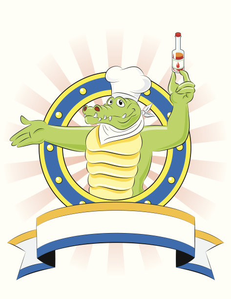 法人后裔短吻鳄厨师图片下载