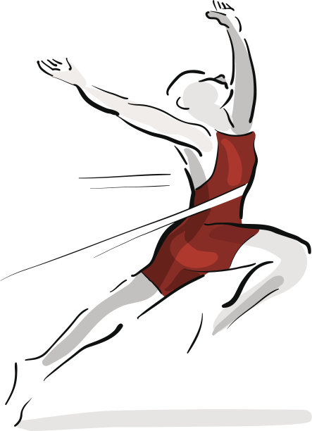 比赛赢家-终点线素材图片