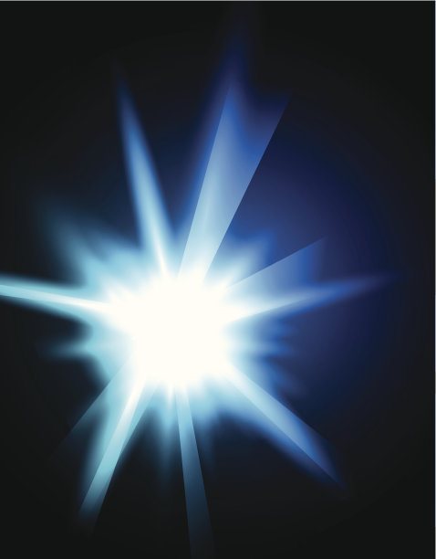 抽象蓝色闪亮背景图片下载