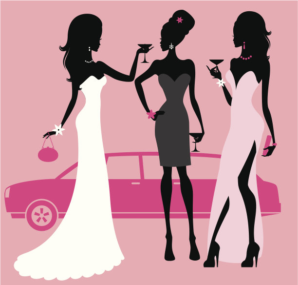 毕业舞会的女孩图片下载