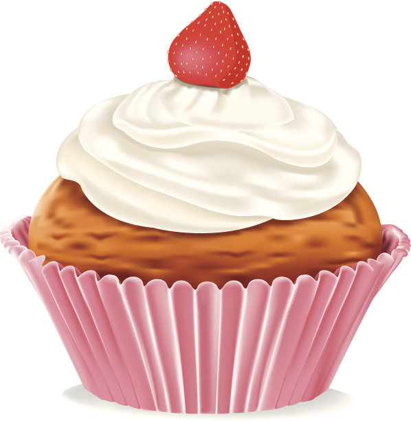 蛋糕和草莓图片下载