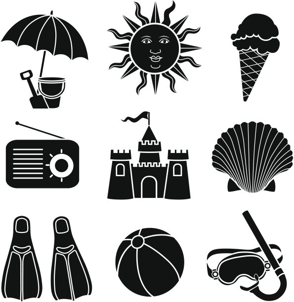 海滩上的乐趣图片下载