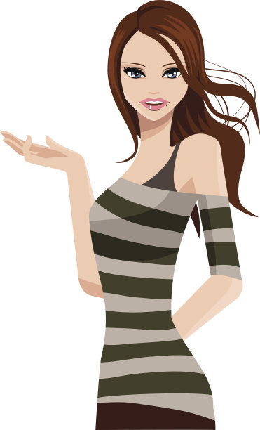 女孩展示图片下载