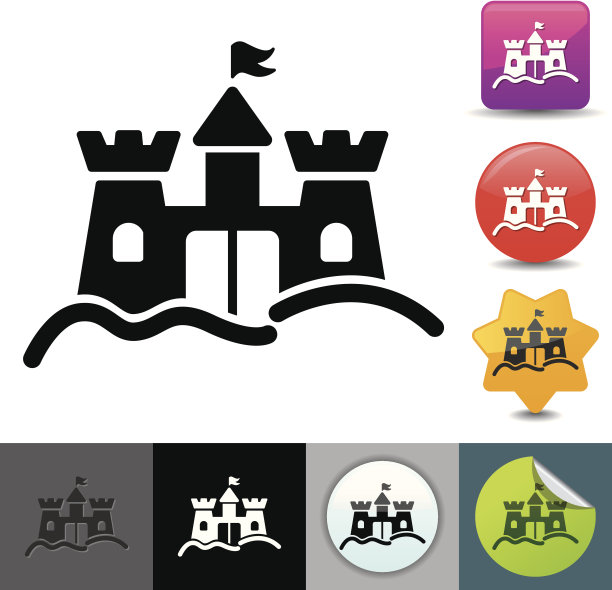 沙堡图标|征集系列图片下载