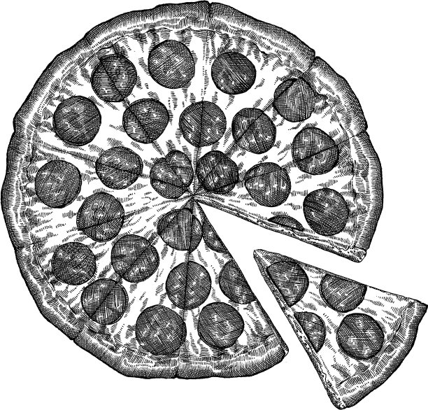 披萨饼图图片下载