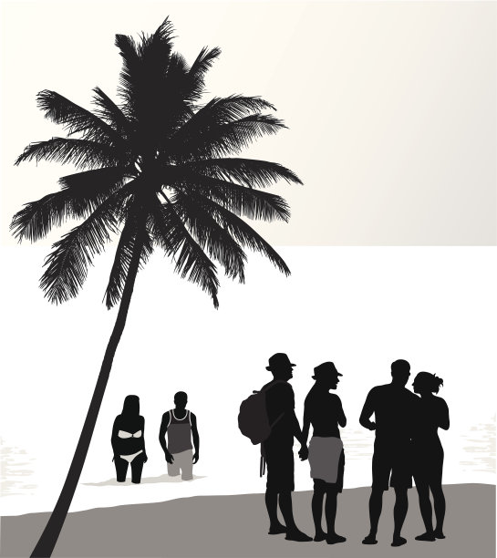 海滩朋友图片下载