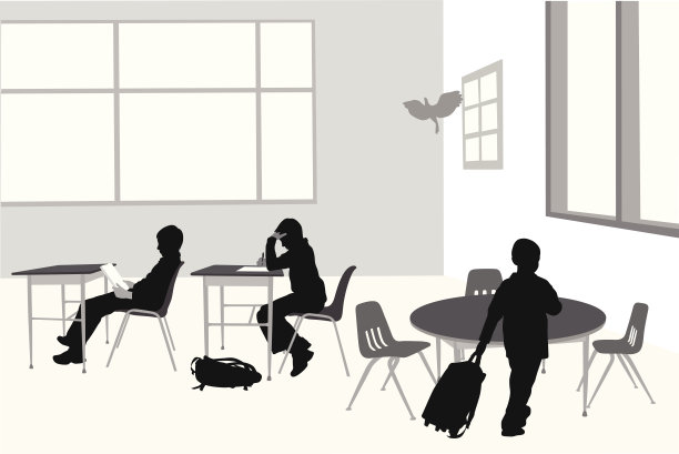 坐在桌子旁的人图片下载