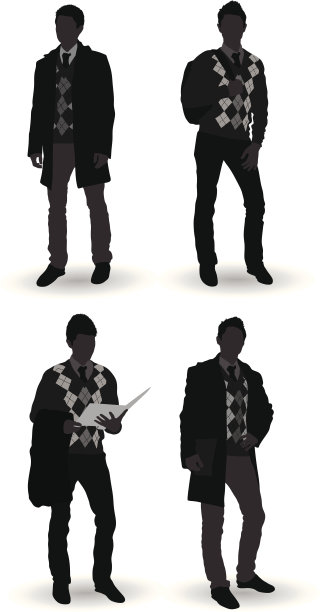 学生轮廓图片下载