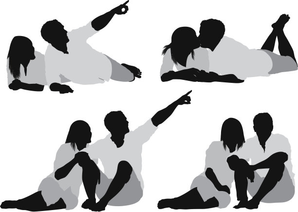 多幅浪漫情侣的照片图片下载