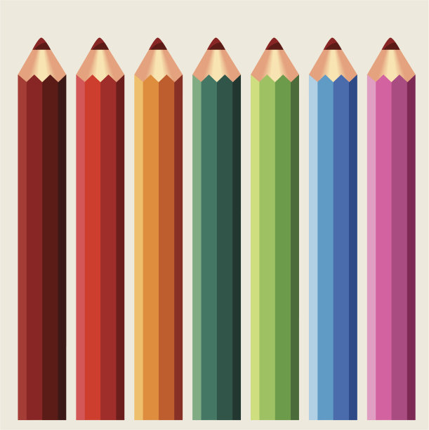 彩色铅笔图片下载