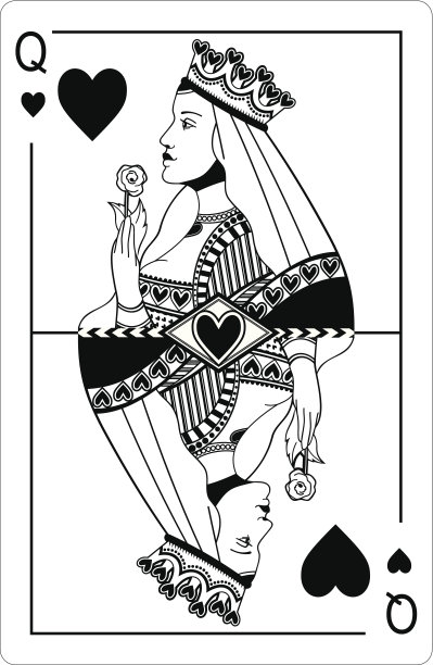红心皇后。图片下载