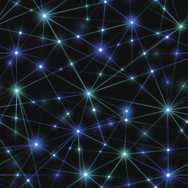 无缝发光网络背景图片下载