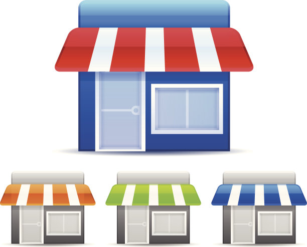 市场商店前面图片下载