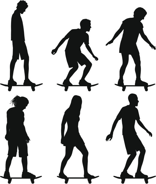 溜冰者图片下载