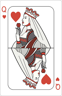 红心皇后。图片下载