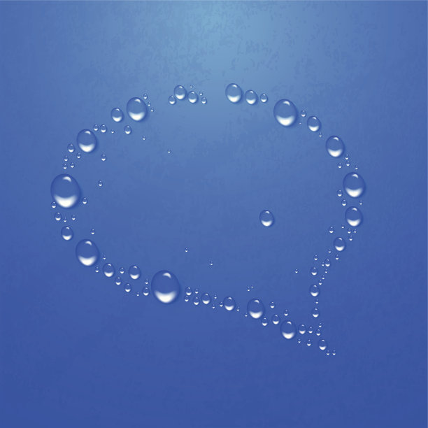 气泡形状的水滴图片下载