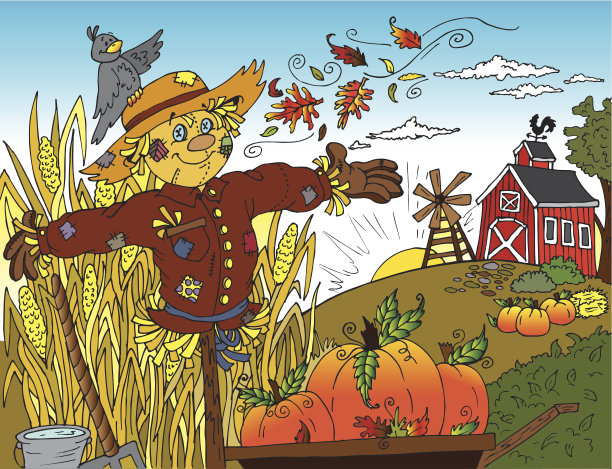 秋天的收获图片下载